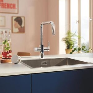 Grohe Blue Pure Start Einhebel-Küchenarmatur, mit Filterfunktion, 30596000,