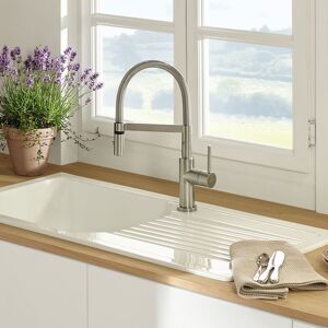 Villeroy & Boch Steel Expert Compact Window Einhebel-Küchenarmatur, 929900LC,