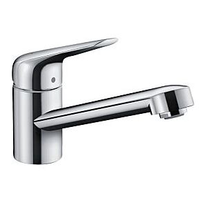 Hansgrohe Focus M42 Küchenarmatur 100 1jet 71808000 schwenkbarer Auslauf 360°, chrom