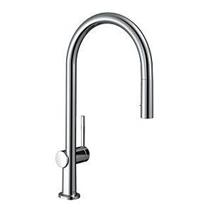 Hansgrohe Talis M54 Küchenarmatur 72801000 mit Ausziehbrause 2jet, sBox, chrom