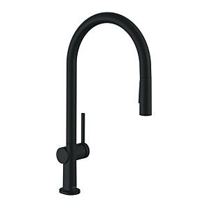 Hansgrohe Talis M54-210 Küchenarmatur 72800670 mattschwarz, mit Ausziehbrause 2jet