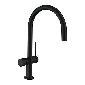 Hansgrohe Talis M54-220 Küchenarmatur 72805670 Geräteabsperrventil, 1jet, mattschwarz