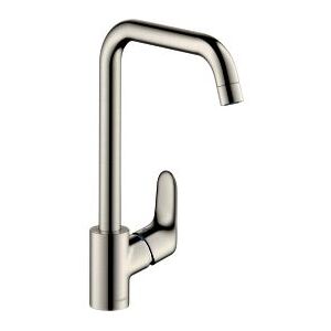 Hansgrohe Focus M41 Spültisch-Einhebelmischer 260 31821800 1jet, edelstahl-optik