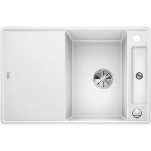 BLANCO AXIA III 45S-F PD hvid MXI køkkenvask i Silgranit  hvid 77 x 50 cm