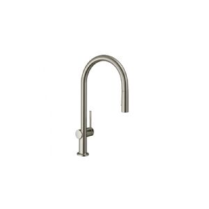 HANSGROHE HG Talis M54 køkkenarmatur 210 - 2jet, med udtræk, steel. C-tud