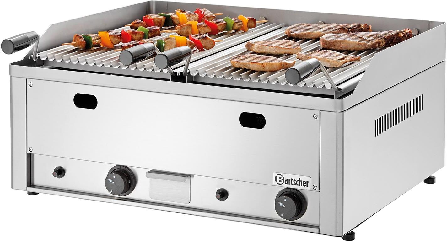 Bartscher lavastensgrill - Gas 70 - 66 cm