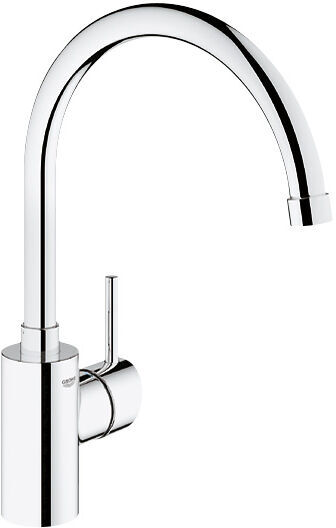 Grohe Concetto Mezclador monomando de fregadero con caño alto, color: