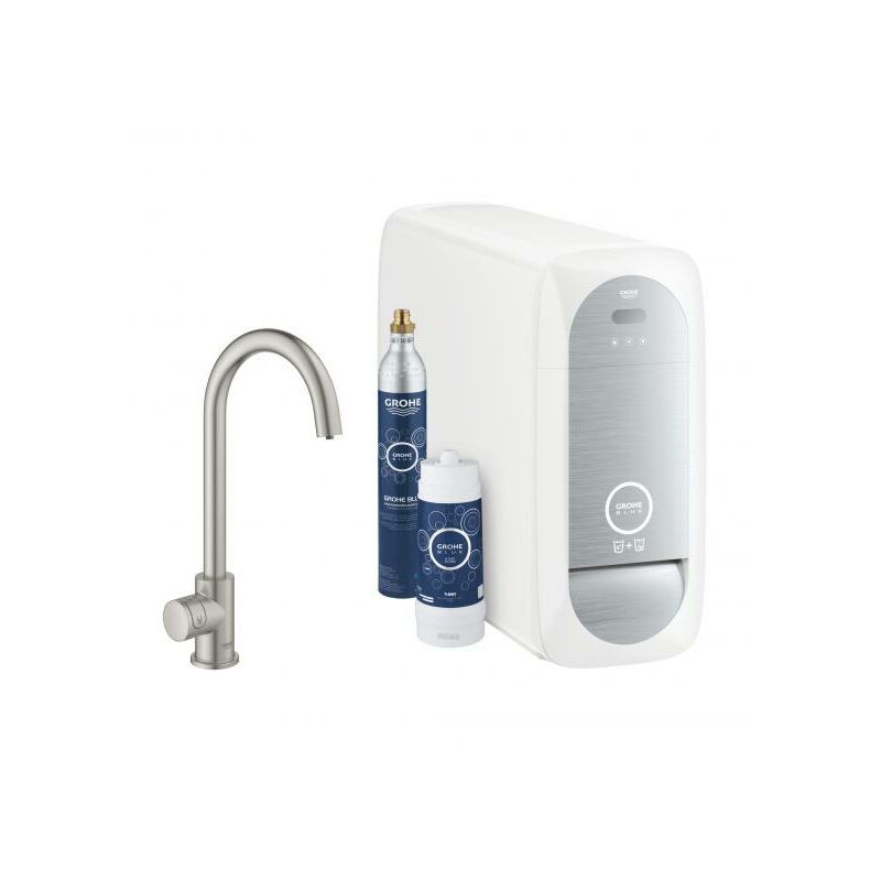 Grohe Blue Home Mono C-spout Starter Kit 31498 Grifo mono con función