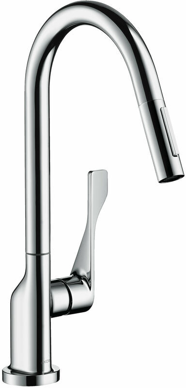 Hansgrohe Axor Citterio DN15 Mezclador monomando de cocina 250 con