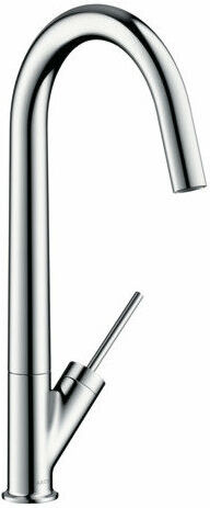 Hansgrohe Axor Starck Monomando de cocina 300 con caño giratorio,