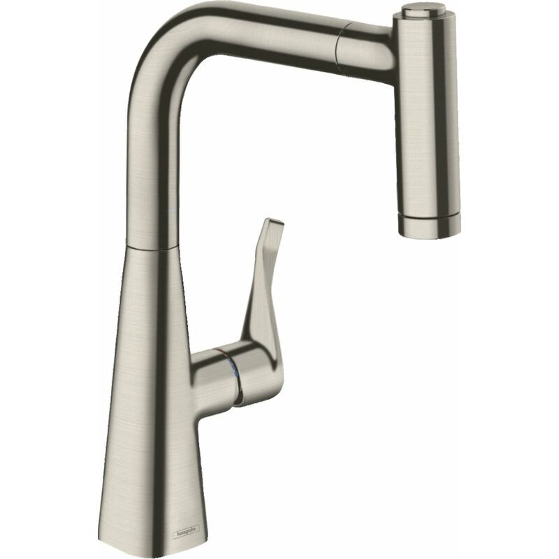 Hansgrohe Metris M71 Monomando de cocina 220, ducha extraíble, 2