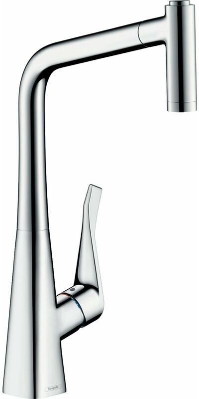 Hansgrohe Metris M71 monomando de cocina 320, ducha extraíble, 2jet,