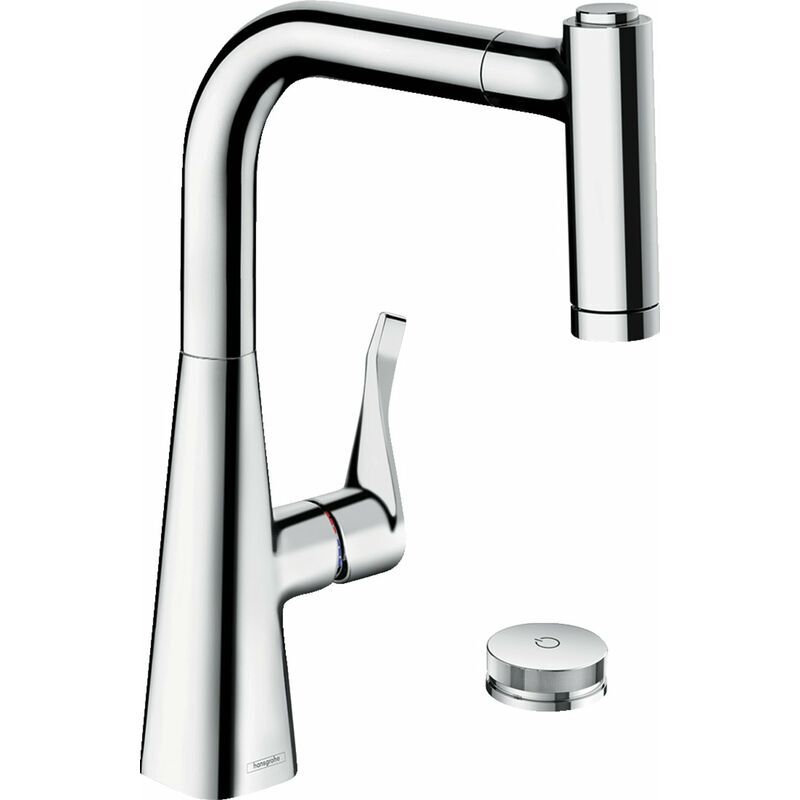 Hansgrohe Metris Select M71 Mezclador de cocina monomando de 2 agujeros