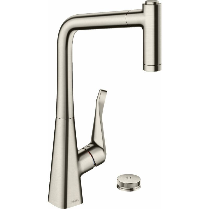 Hansgrohe Metris Select M71 Mezclador de cocina monomando de 2 agujeros