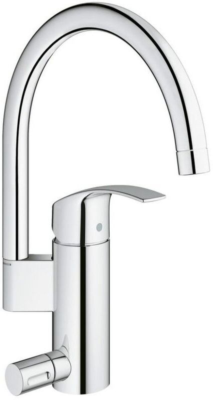 GROHE Mezclador monomando para fregadero Eurosmart de Grohe, dispositivo de