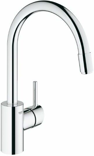 Grohe Concetto mezclador monomando de fregadero con caño extraíble para