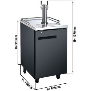 GGM Gastro - Refroidisseur de biere avec robinet de distribution - 195 litres - 1 porte