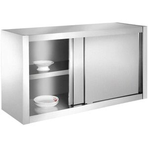 Bc-elec - SSC140 Armoire de cuisine, armoire murale en inox 140x40x60cm idéal restaurants, cuisines, cantines...