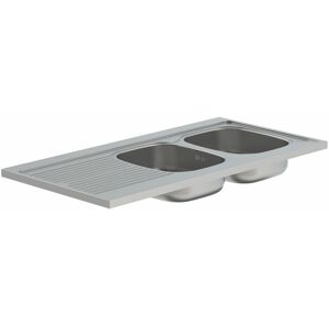 Allibert - Evier de cuisine ekinox inox 120cm - Publicité