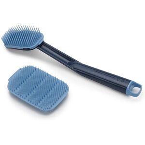 Brosse avec tampon a recurer bleu Joseph Joseph []