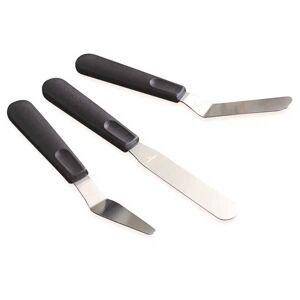Set de 3 mini spatules inox Mathon []