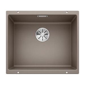 BLANCO SUBLINE 500-U – Évier de Cuisine en Granit pour Meubles Bas de 60 cm de Large – Sous Plan – SILGRANIT – Marron – 523439 - Publicité