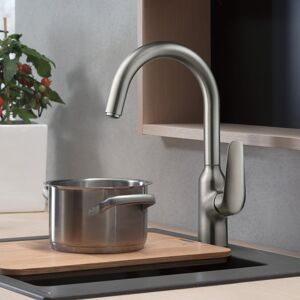 Hansgrohe Focus M42 Robinet de cuisine monocommande, 71802800, M421-H220