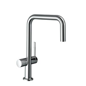 Hansgrohe Talis M54 Robinet de cuisine monocommande, avec robinet d'arrêt pour machine, 72807000,