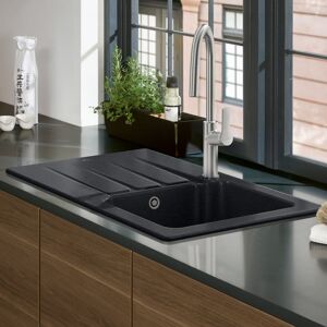 Villeroy & Boch Architectura 45 Évier de cuisine avec égouttoir, réversible, 334001J0HL1,