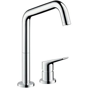 Axor Hansgrohe 34820000 7846294 Citterio M Mitigeur d'évier à levier simple avec Robinetterie à 2 trous Chromé - Publicité