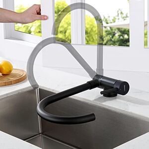 Robinet de cuisine, robinet de cuisine pivotant à 360°, robinet d'évier en  acier