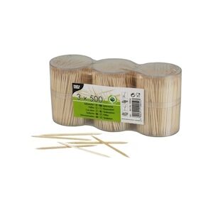 Papstar Cure dents en bois rond 6,7 cm en boîte x 15000