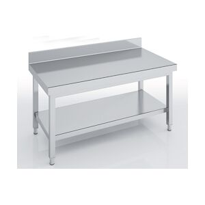 ERATOS Table De Soubassement Adossee Hauteur 600 - Profondeur 600 - Avec Etagere - 700X600X600 - Livree Demontee MMBD60-70