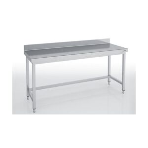 ERATOS Table Adossee Profondeur 700 - Sans Etagere Avec Renfort - 700X700X850 - Livree Demontee MmD70-70