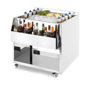 L2G Meuble cocktail inox 83 x 75 x 70 cm L2G - MCK/75 - Publicité