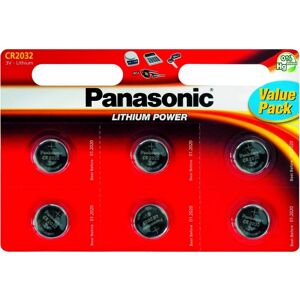 Panasonic Piles CR 2032 (Blister de 6)