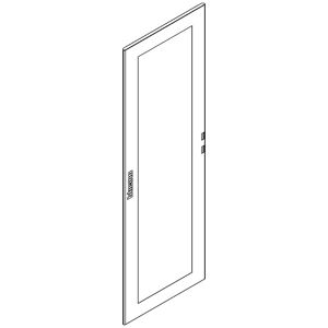 Bticino Porte vitrée Bticino MAS pour meubles bas HDX 850X1800 91865/80VR