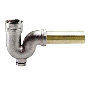 Lioninox Siphon en laiton chrome 1 1/2