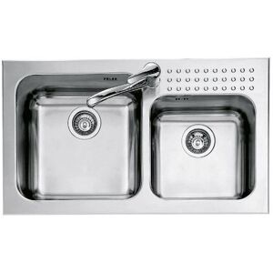 BARAZZA évier SELECT 1IS9060/2 (Inox - Acier)