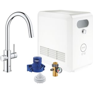 Grohe mitigeur monocommande a C BLUE HOME avec systeme pour 3 types d