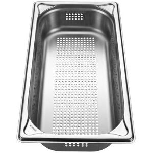 Blanco match0 1565814 32,5x17,6x6,5 cm, Inox , perforé, GN 2000 / 3