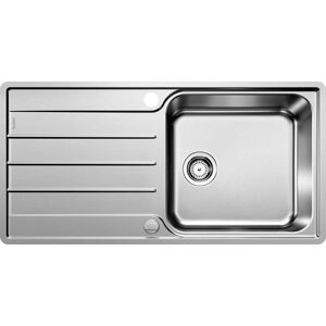 Blanco xl 6 s-if evier 523035 100 x 50 cm, Inox , reversible, vidange a telecommande avec commande rotative