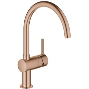 Grohe Minta mitigeur d'évier 32917DL0 brushed warm sunset, bec verseur pivotant, bec C - Publicité