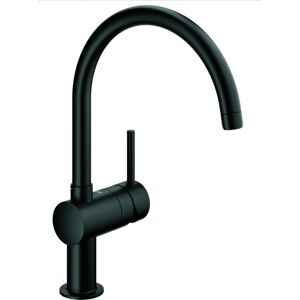 Grohe Minta mitigeur de cuisine 32917KS0 noir velours, bec pivotant, bec en C