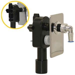 Siphon encastre HAAS Oha 2074 DN 40/50, pour lave-linge et lave-vaisselle, sans plaque de montage