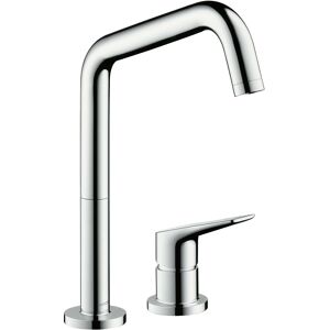 Hansgrohe mitigeur d'évier Axor Citterio 34820800 bec pivotant 360 degrés, aspect inox