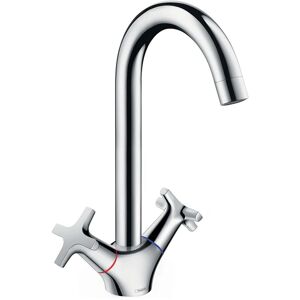 Hansgrohe Logis Classic mélangeur de cuisine 71285000 chrome, bec pivotant