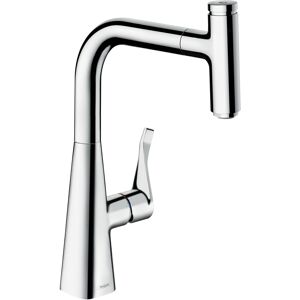 Hansgrohe Metris Select M7115-H240 mélangeur de cuisine 73802000, chromé, bec coulissant, avec sBox - Publicité