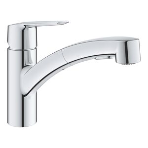 Grohe QuickFix Start Mitigeur monocommande Evier 30531001 chrome,  avec douchette extractible