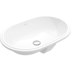 Villeroy und Boch Villeroy et Boch Architectura MetalRim évier encastré 5A766101 57x37,5cm, ovale, sans trop-plein, blanc